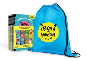 (PACK).L´ESCOLA DE MONSTRES.(INCLOU ELS LLIBRES DEL 1 AL 8 I UNA MOTXILLA